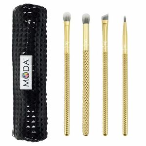 MODA Metallics Bold Eye Makeup Brush Kit 5 pc